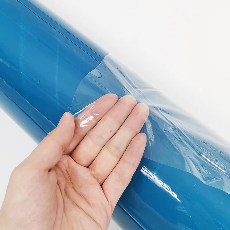 Transparent PVC Roll Sheet Mat Protect Plastic For Packing Soft Film Table Clear Vinyl Super Factory Glass Mattress Crystal