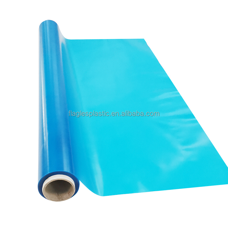 PVC Plastic Roll Sheet Table Cloth Mat Esd Protect Piling Material Cling Film Soft Flexible Hd Transparent Clear
