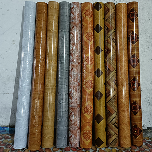 Linoleum PVC Carpet Vinyl Flooring Sheet Roll Floor Covering Rubber Mat Tikar Getah