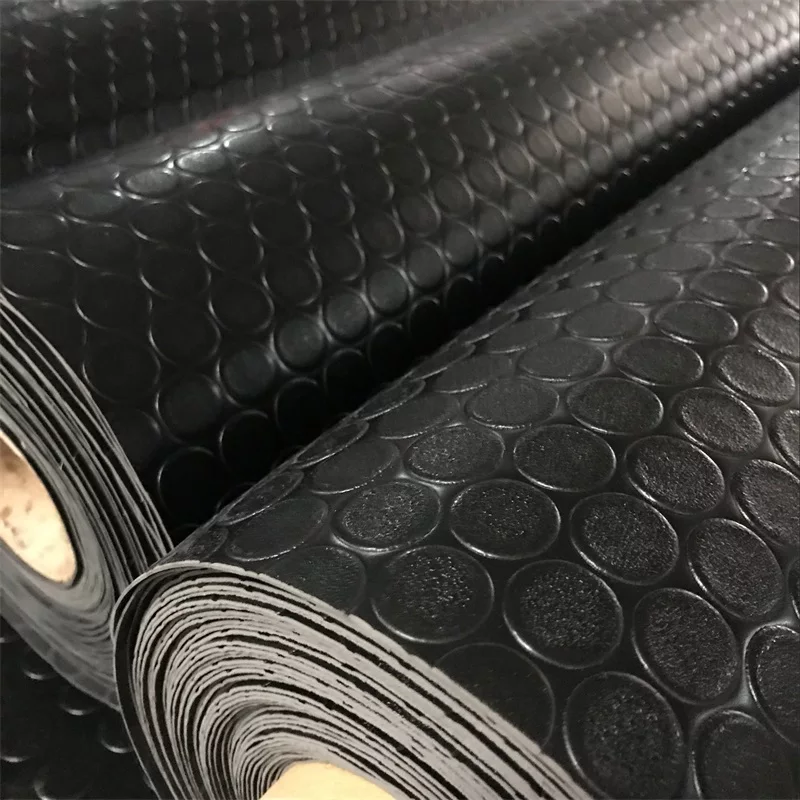 PVC Flooring Coin Mat For Car Bus Truck Train Floor Mat