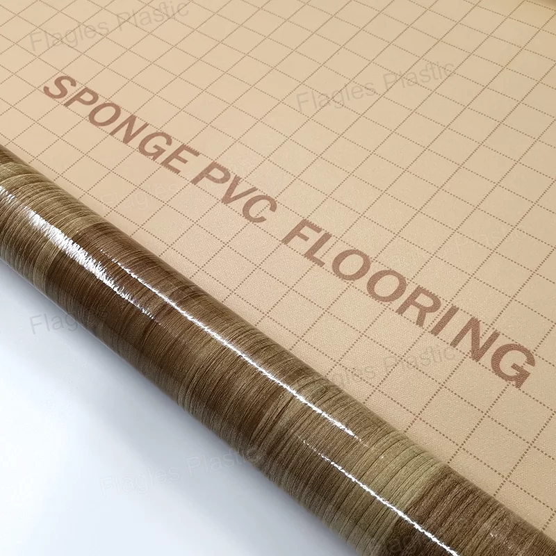 0.9mm-3.0mm PVC Sponge Flooring Foam Backing Heavy Duty Carpet