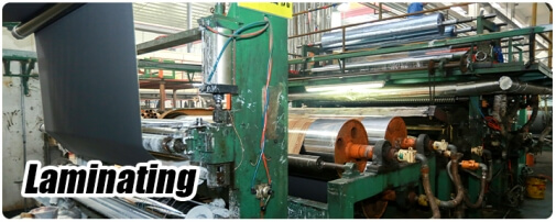 pvc flooring laminate machine